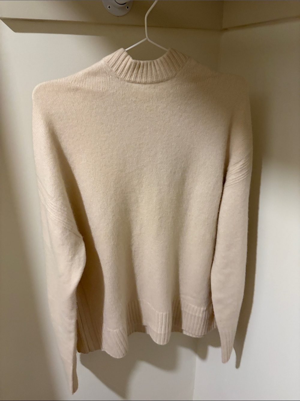 COS Cream Cashmere Women's Sweater